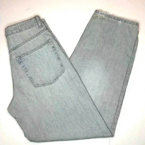 Zara Womens Tailored Mid Waist Balloon Jeans Size- 0 - Picture 8 of 9